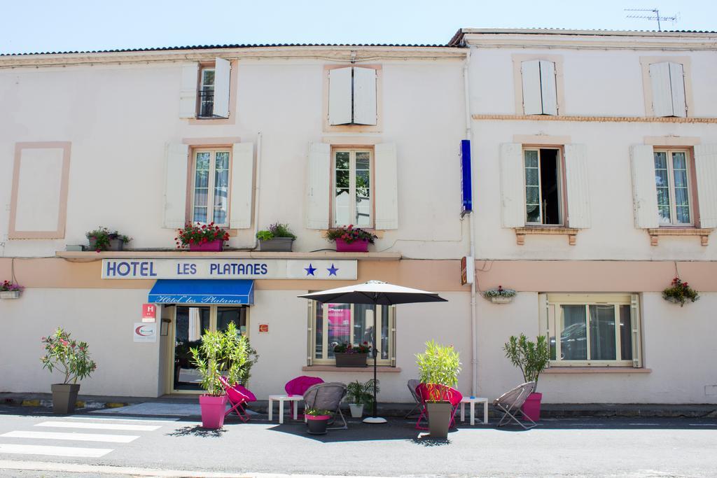 Contact Hotel Les Platanes Villeneuve Sur Lot Centre Esterno foto